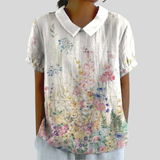 Floral Top Elegant Comfort