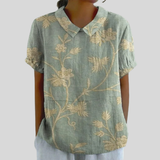 Floral Top Elegant Comfort
