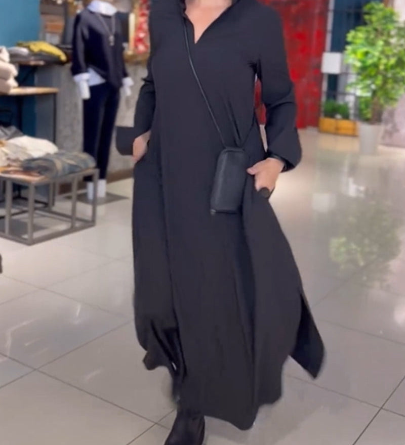 Sylvie - Wide-Cut Maxi Dress