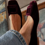 Noë™ | Suede-Design Moccasins