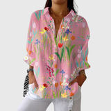 Light, Colourful Printed Blouse