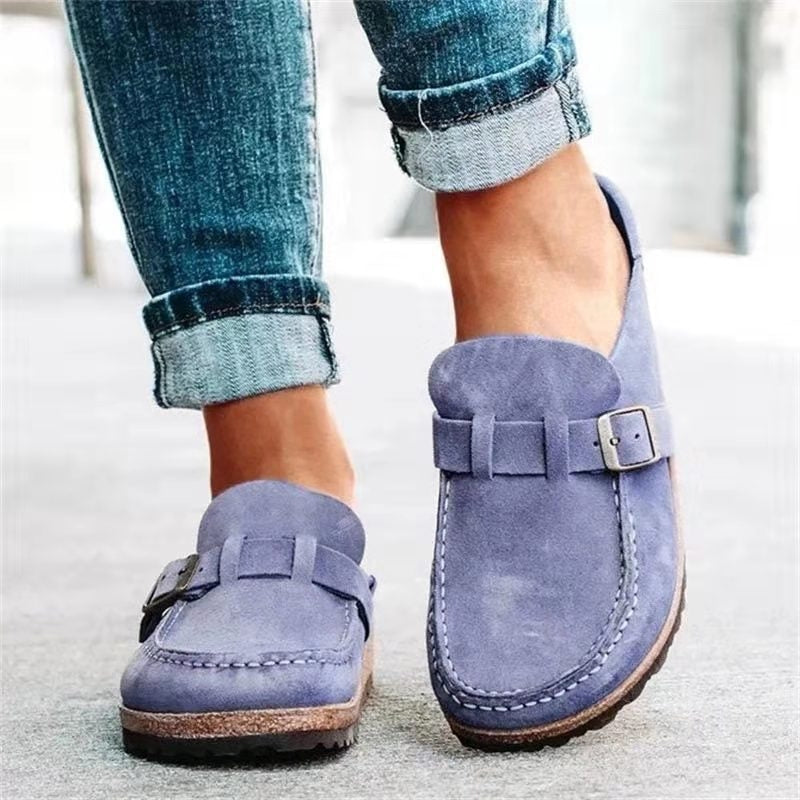 Lyra - Orthopaedic Suede Moccasins