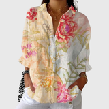 Light, Colourful Printed Blouse