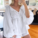 Alexandra - Ruffle Top and Shorts