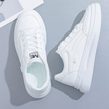 Chic White Trainers with Lightweight Comfort