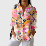 Light, Colourful Printed Blouse