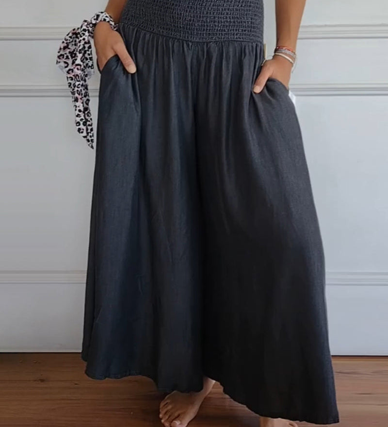 MIRA - Elastic-Waist Trousers