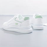 Chic White Trainers with Lightweight Comfort