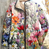 Sybil™ | Quilted Jacket with Summer Meadow