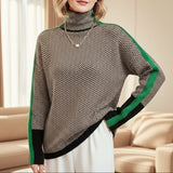 Eleanor | High-Neck Herringbone Luxe