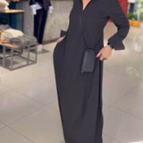Sylvie - Wide-Cut Maxi Dress