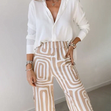 Lysa - Comfortable, Elegant Ensemble (FREE Belt)