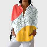 Light, Colourful Printed Blouse