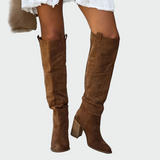 Ankle-High Orthopaedic Leather Boots