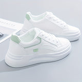 Chic White Trainers with Lightweight Comfort