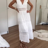 Circe - Lace V-Neck Camisole Dress