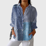 Light, Colourful Printed Blouse
