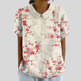 Floral Top Elegant Comfort