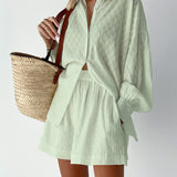 Elizabeth - Light Shirt and Shorts Ensemble