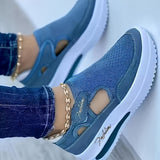 Breathable Slip-On Trainers with a Stable Fit