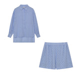 Elizabeth - Light Shirt and Shorts Ensemble