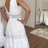 Circe - Lace V-Neck Camisole Dress