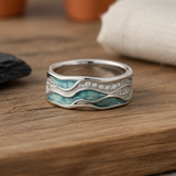Tilda | Wave Motif Ring