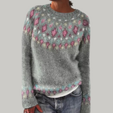 Candace | Patterned Knitted Jumper