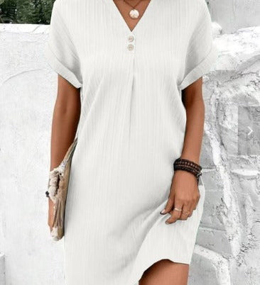 Carina - V-Neck Spring Dress