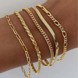 Karla | Five-Piece Bracelet Set