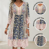 NAYA | FLUID BOHO LUXE MIDI DRESS