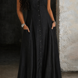 Ruby | Long Denim Dress