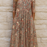 Harlow | Elegant V-Neck Dress