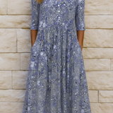 Harlow | Elegant V-Neck Dress