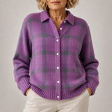Edith | Womens Loose-Fit Plaid Long-Sleeve Shirt