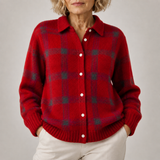 Edith | Womens Loose-Fit Plaid Long-Sleeve Shirt
