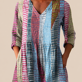 Amelia | Long Blouse with a Bold Print