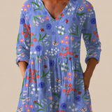 Imogen | Long Blouse with a Bold Print