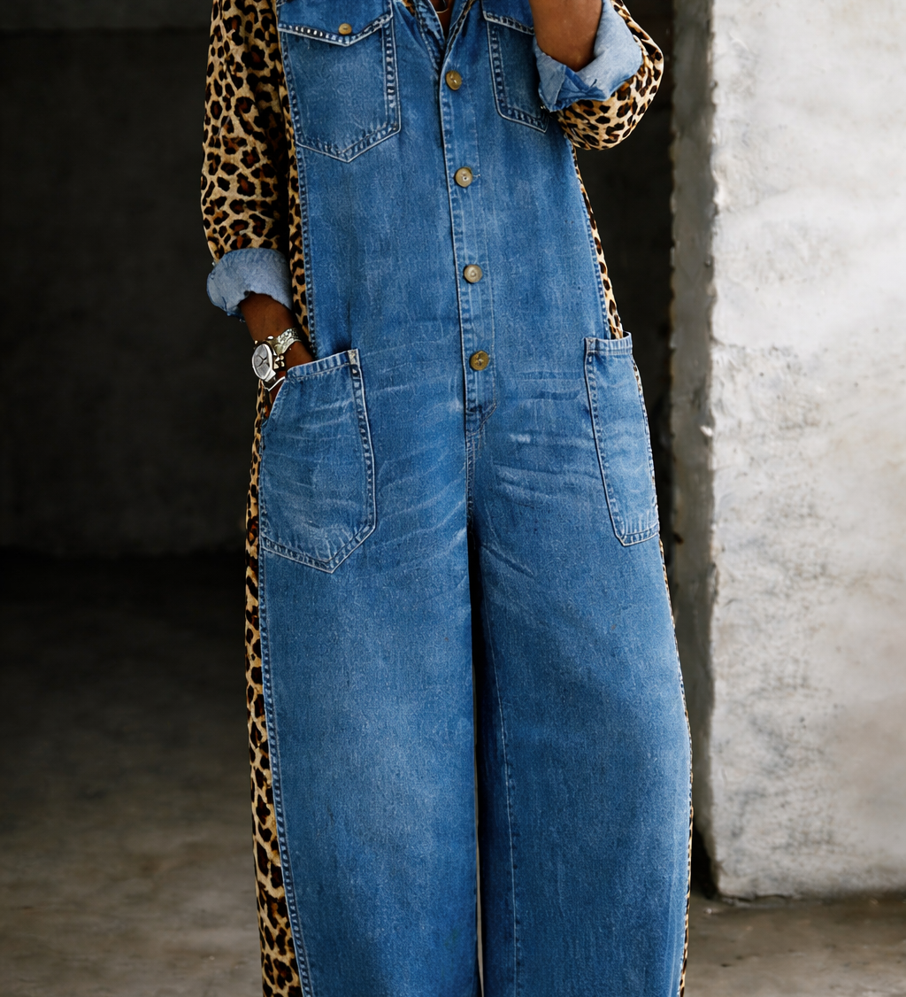 Millie | Denim Jumpsuit