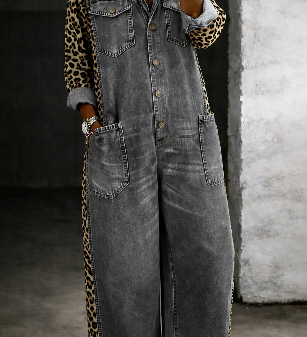 Millie | Denim Jumpsuit