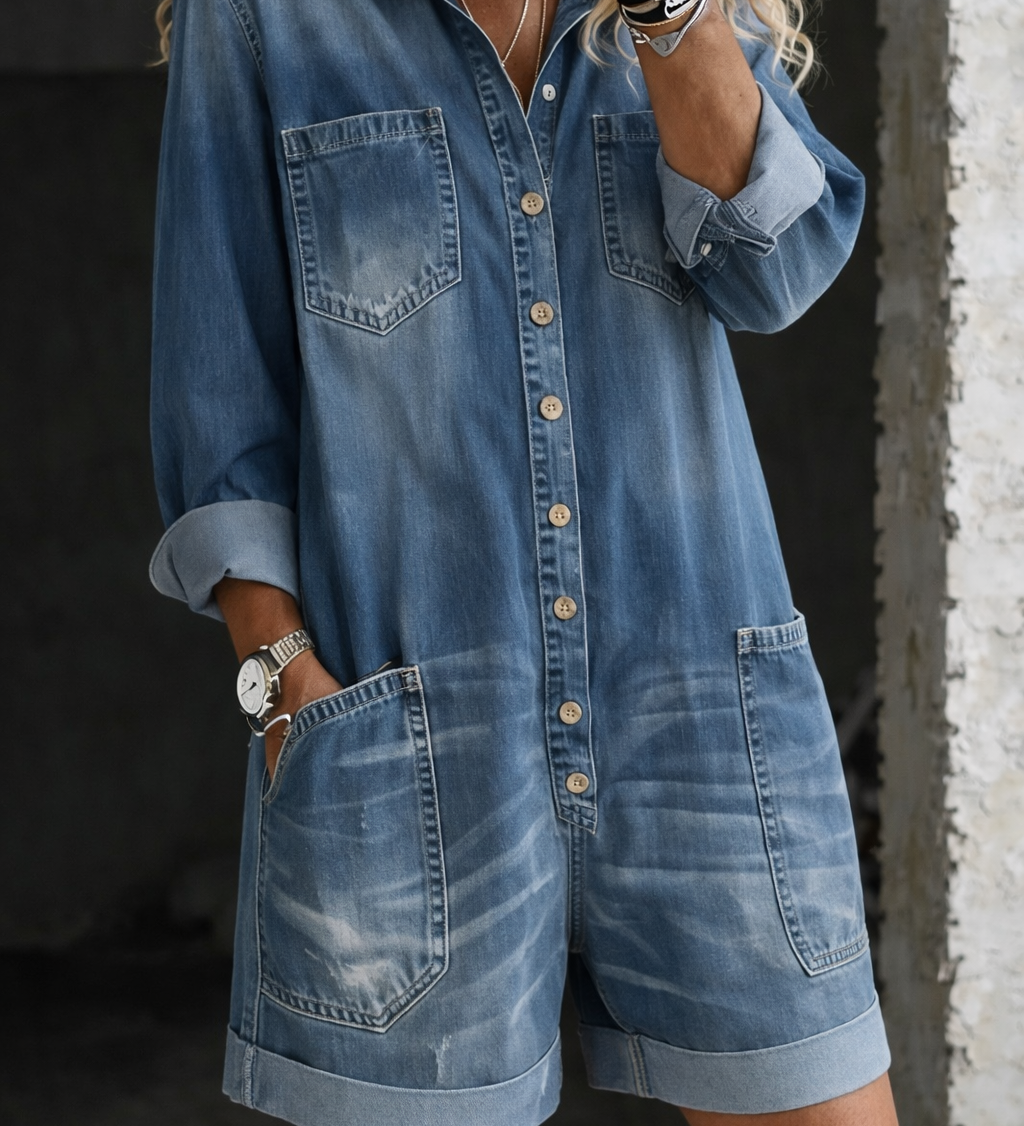 Beatrice | Casual Shorts Jumpsuit
