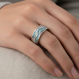 Tilda | Wave Motif Ring