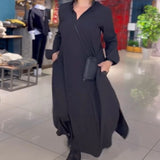 Sylvie - Wide-Cut Maxi Dress