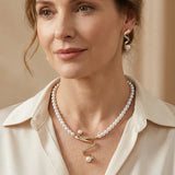 Margit | Pearl-Effect Jewellery Set