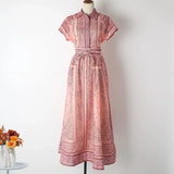 Adele - Bohemian Print Two-Piece Ensemble