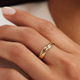 Pauline | Simple Ring in Gold Tone