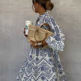 Fiorelia - Casual Boho Tunic Dress