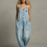 Harriet | Stylish Denim Jumpsuit with Pockets
