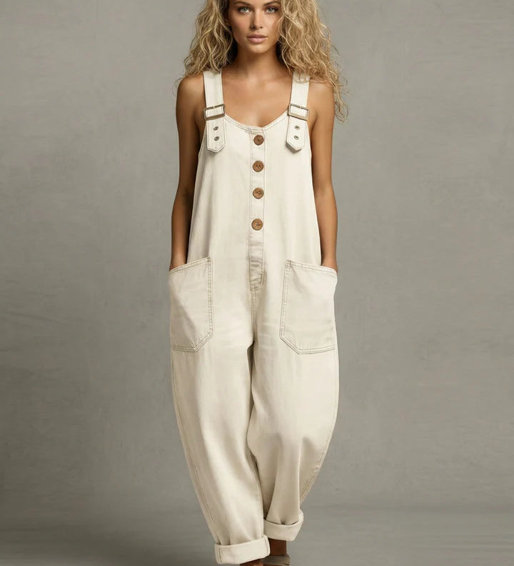Harriet | Stylish Denim Jumpsuit with Pockets