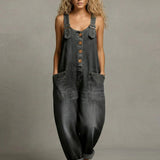 Harriet | Stylish Denim Jumpsuit with Pockets